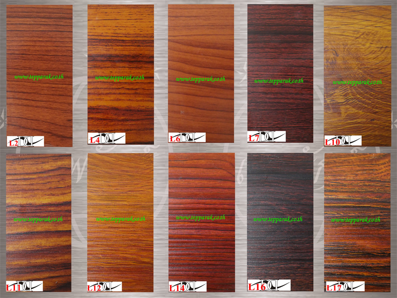 อลูมิเนียมลายไม้ (Aluminium-Wood) ยี่ห้อ DD (ดับเบิ้ลดี) ​