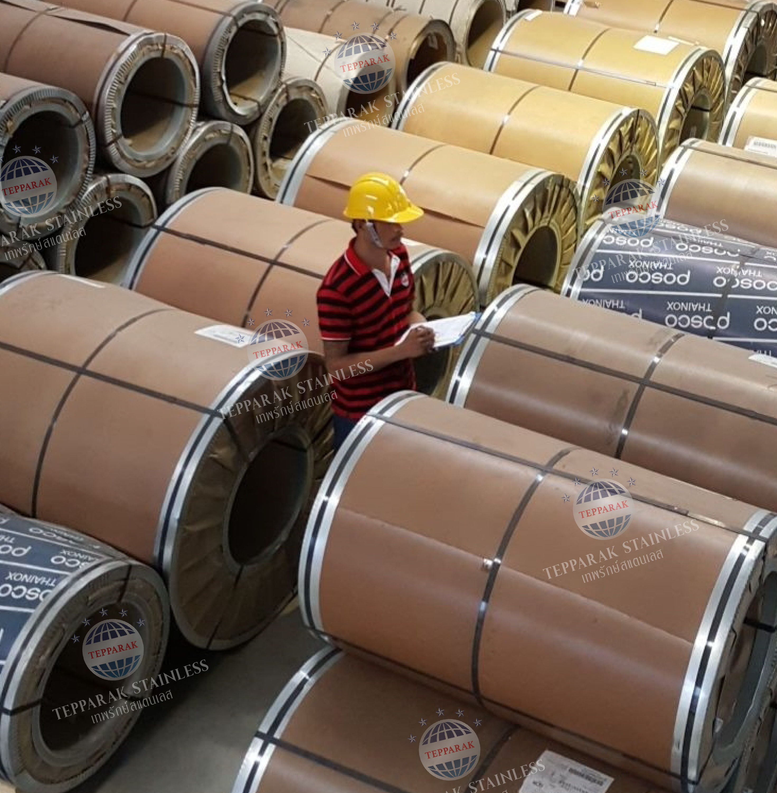 ม้วนคอยล์สแตนเลส Stainless Steel Coil 304 316 430